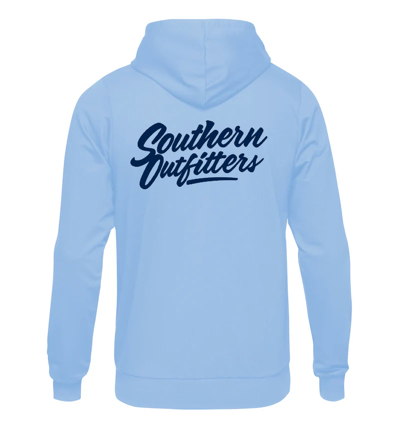 Southern Outfitters Navy Blue Logo - Carolina Blue